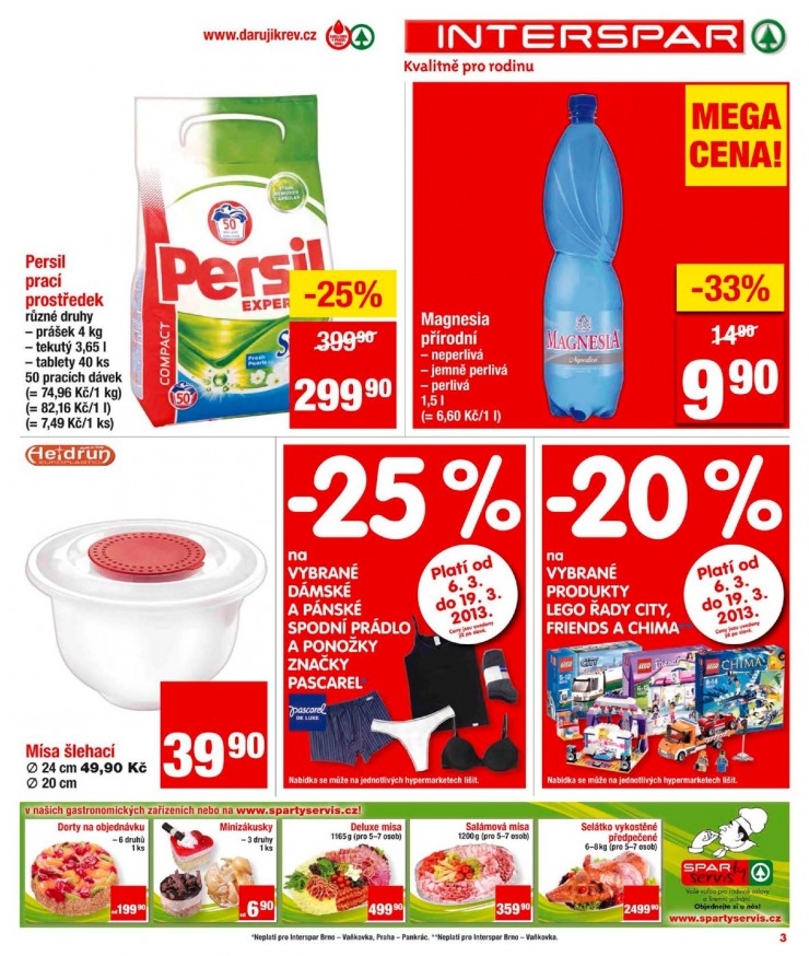 leták Interspar Akční nabídka od 6.3.2013 strana 1 leták Interspar Akční nabídka od 6.3.2013 strana 1
