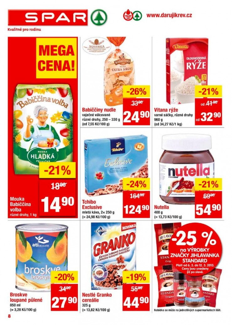 leták Interspar nabídka Spar od 6.3.2013 strana 1 leták Interspar nabídka Spar od 6.3.2013 strana 1