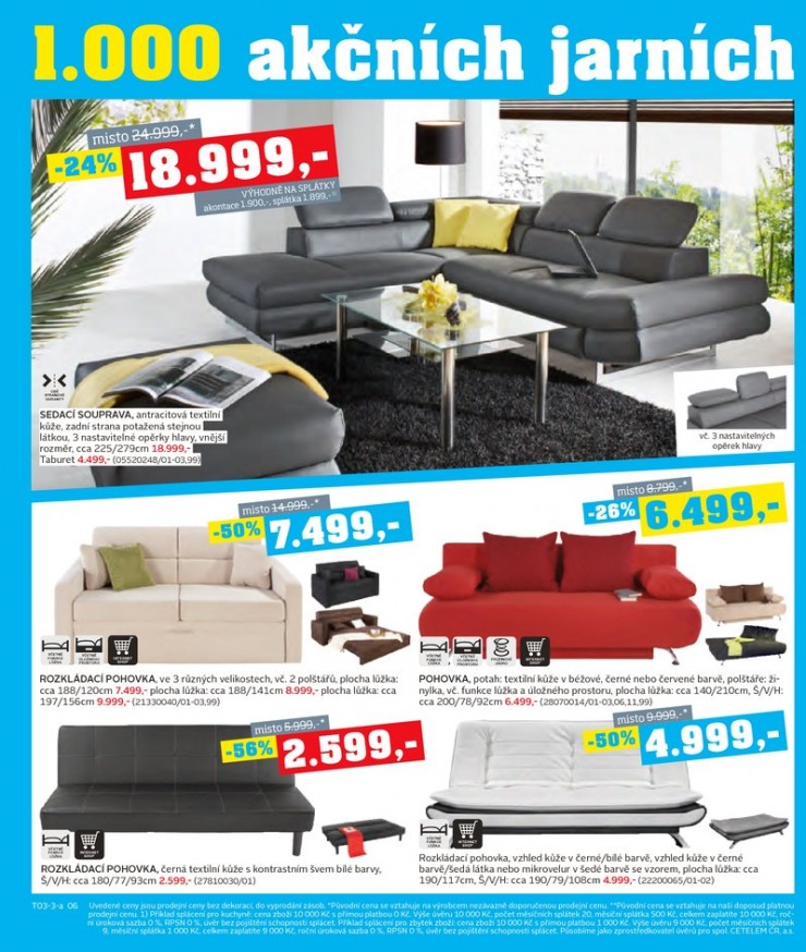 leták Mobelix Aktuální prospekt od 4.3.2013 strana 1 leták Mobelix Aktuální prospekt od 4.3.2013 strana 1