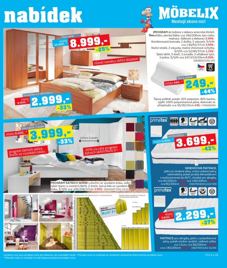 let�k Mobelix Aktu�ln� prospekt od 4.3.2013 strana 1