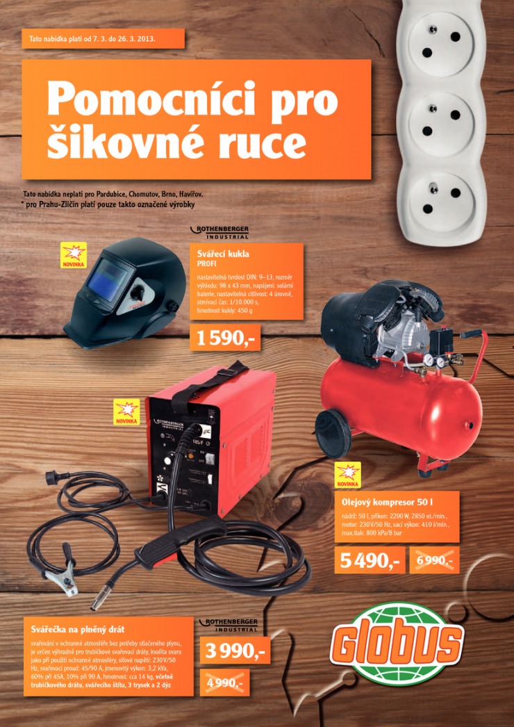 leták Globus Pro šikovné ruce od 7.3.2013 strana 1 leták Globus Pro šikovné ruce od 7.3.2013 strana 1