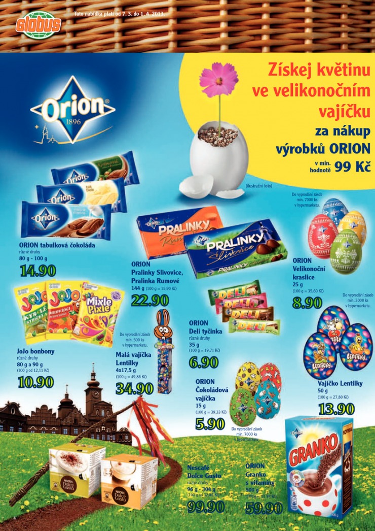 leták Globus Velikonoční nadílka od 7.3.2013 strana 1 leták Globus Velikonoční nadílka od 7.3.2013 strana 1