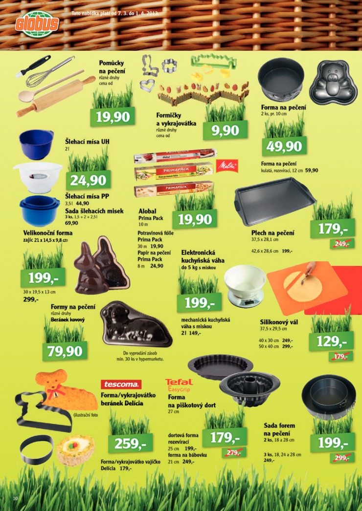 leták Globus Velikonoční nadílka od 7.3.2013 strana 1 leták Globus Velikonoční nadílka od 7.3.2013 strana 1