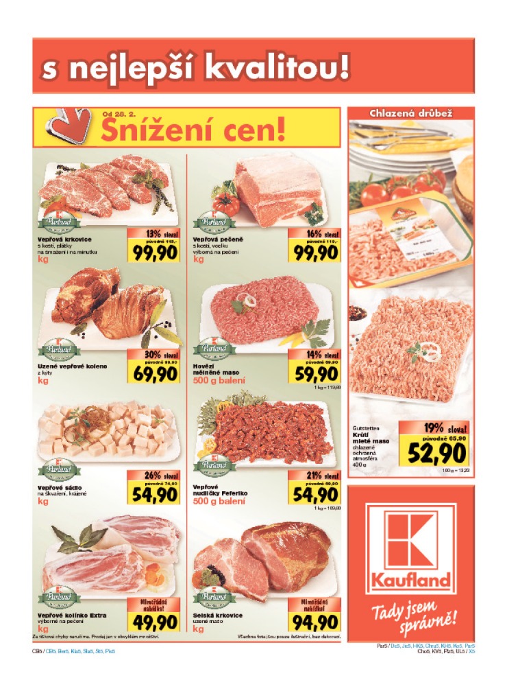 leták Kaufland Aktuální nabídka od 7.3.2013 strana 1 leták Kaufland Aktuální nabídka od 7.3.2013 strana 1
