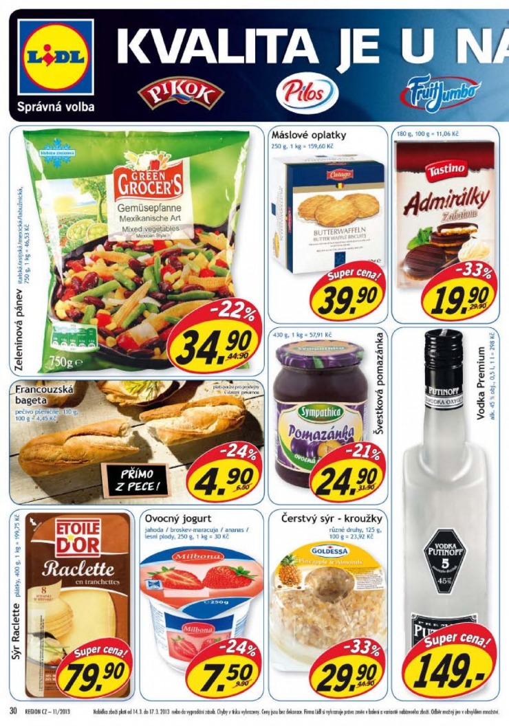 let�k Lidl Ak�n� nab�dka od 11.3.2013 strana 1