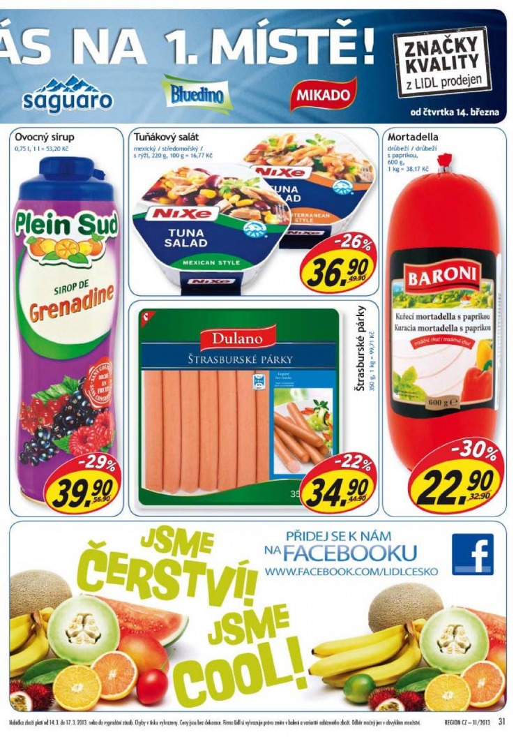 let�k Lidl Ak�n� nab�dka od 11.3.2013 strana 1