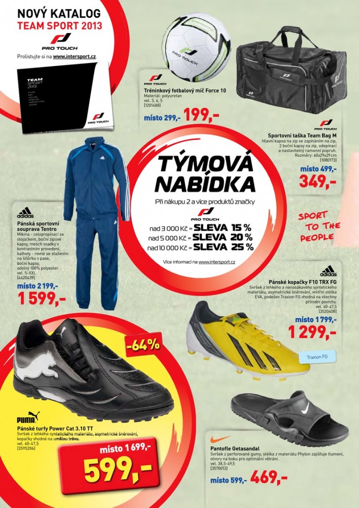 leták Intersport Aktuální leták od 7.3.2013 strana 1 leták Intersport Aktuální leták od 7.3.2013 strana 1