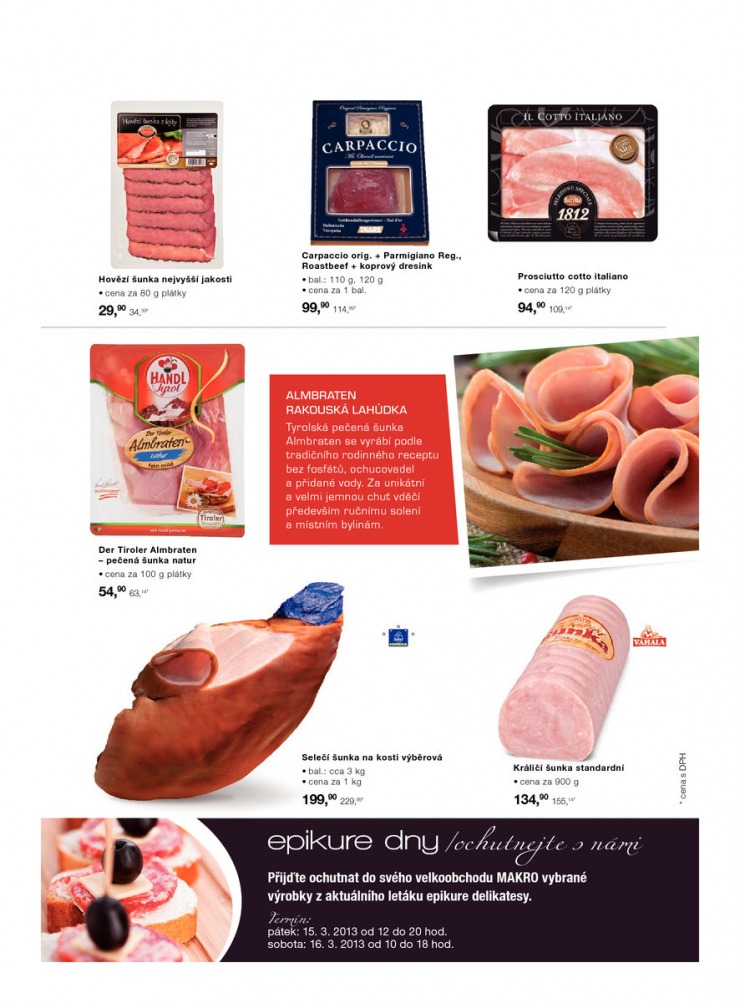 leták Makro Velikonoční speciality od 13.3.2013 strana 1 leták Makro Velikonoční speciality od 13.3.2013 strana 1