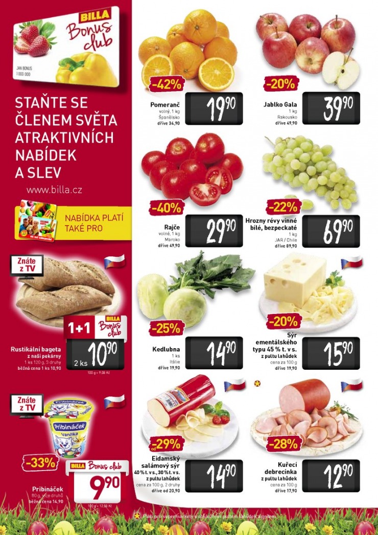 leták Billa malý od 13.3.2013 strana 1 leták Billa malý od 13.3.2013 strana 1