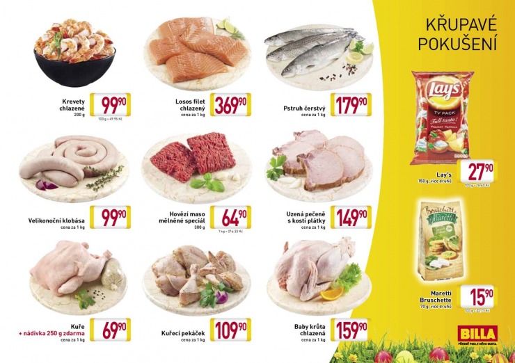 leták Billa Velikonoce od 11.3.2013 strana 1 leták Billa Velikonoce od 11.3.2013 strana 1
