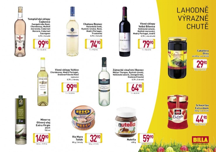 leták Billa Velikonoce od 11.3.2013 strana 1 leták Billa Velikonoce od 11.3.2013 strana 1