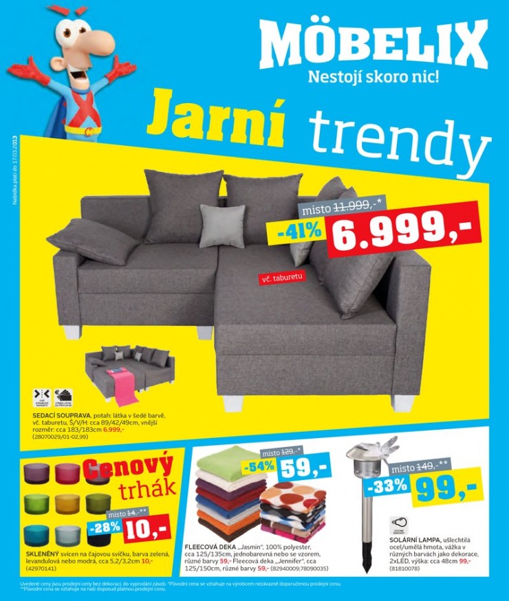 letk Mobelix Aktuln prospekt od 11.3.2013 strana 1