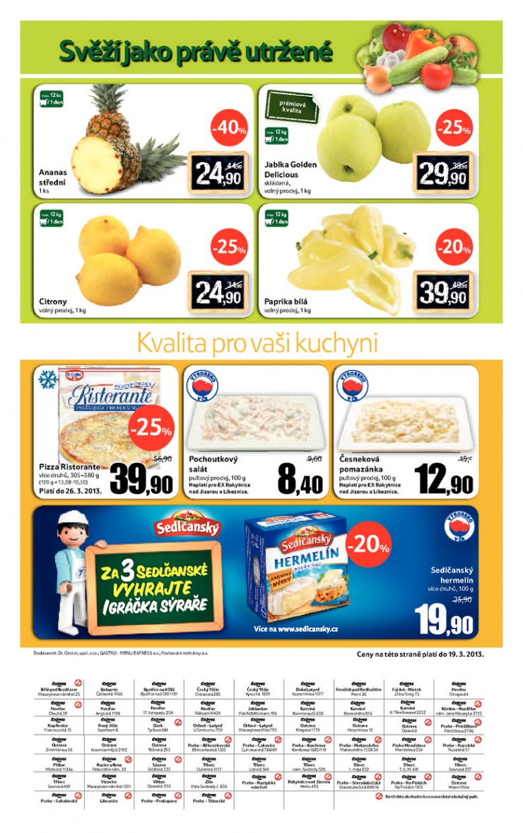leták Tesco Expres obchody od 13.3.2013 strana 1 leták Tesco Expres obchody od 13.3.2013 strana 1