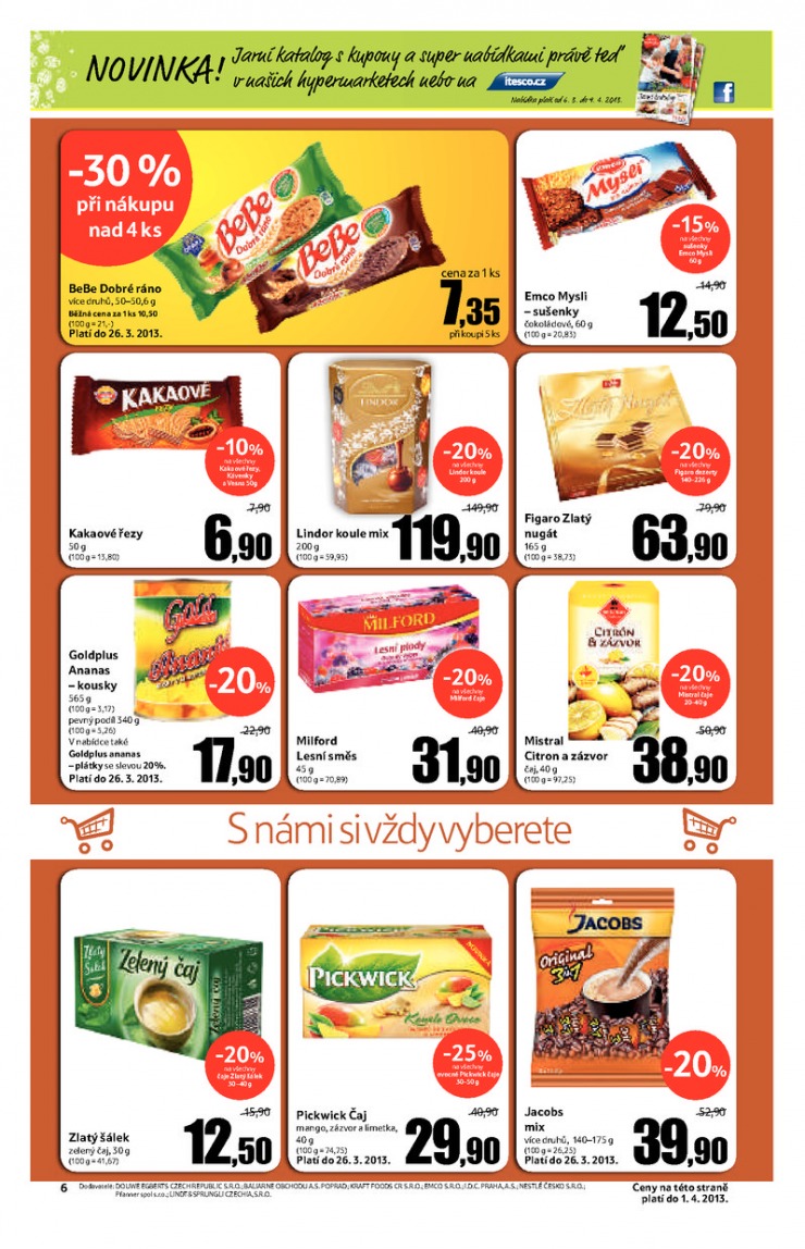 leták Tesco malé hypermarkety od 13.3.2013 strana 1 leták Tesco malé hypermarkety od 13.3.2013 strana 1