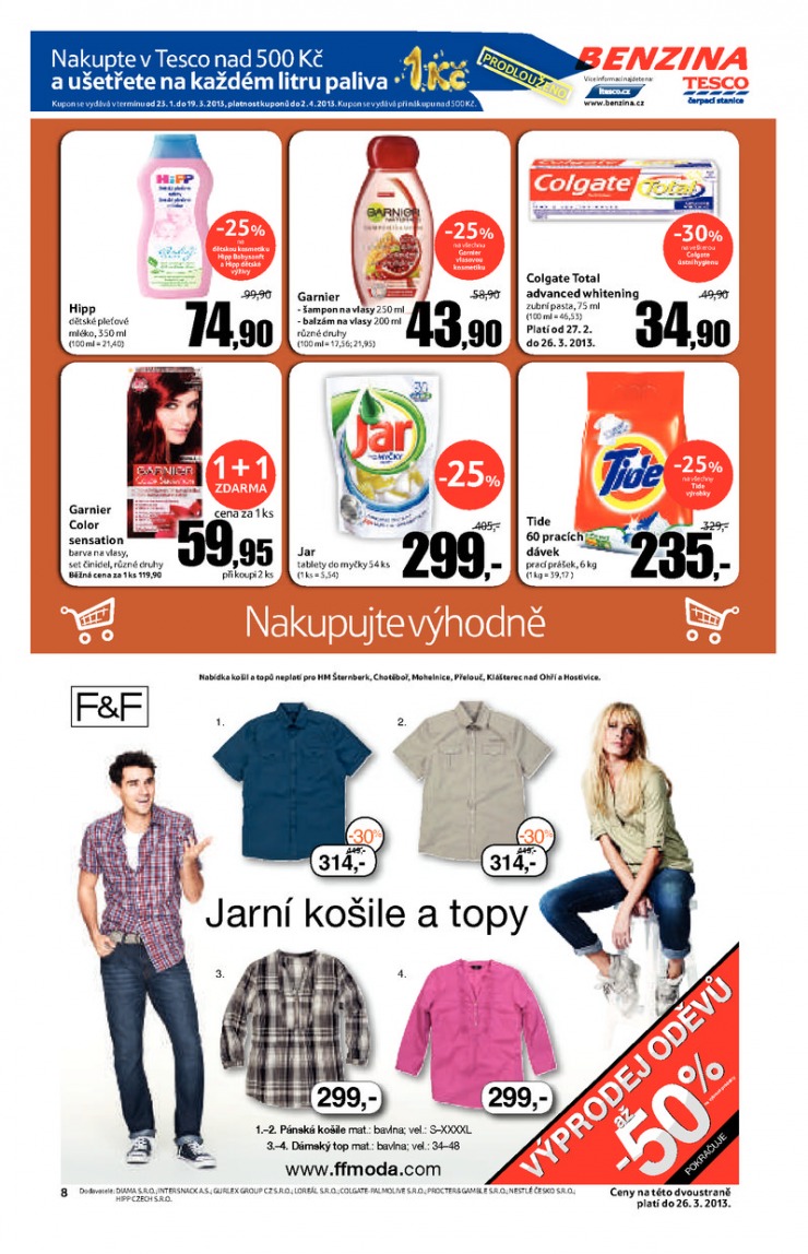 leták Tesco malé hypermarkety od 13.3.2013 strana 1 leták Tesco malé hypermarkety od 13.3.2013 strana 1