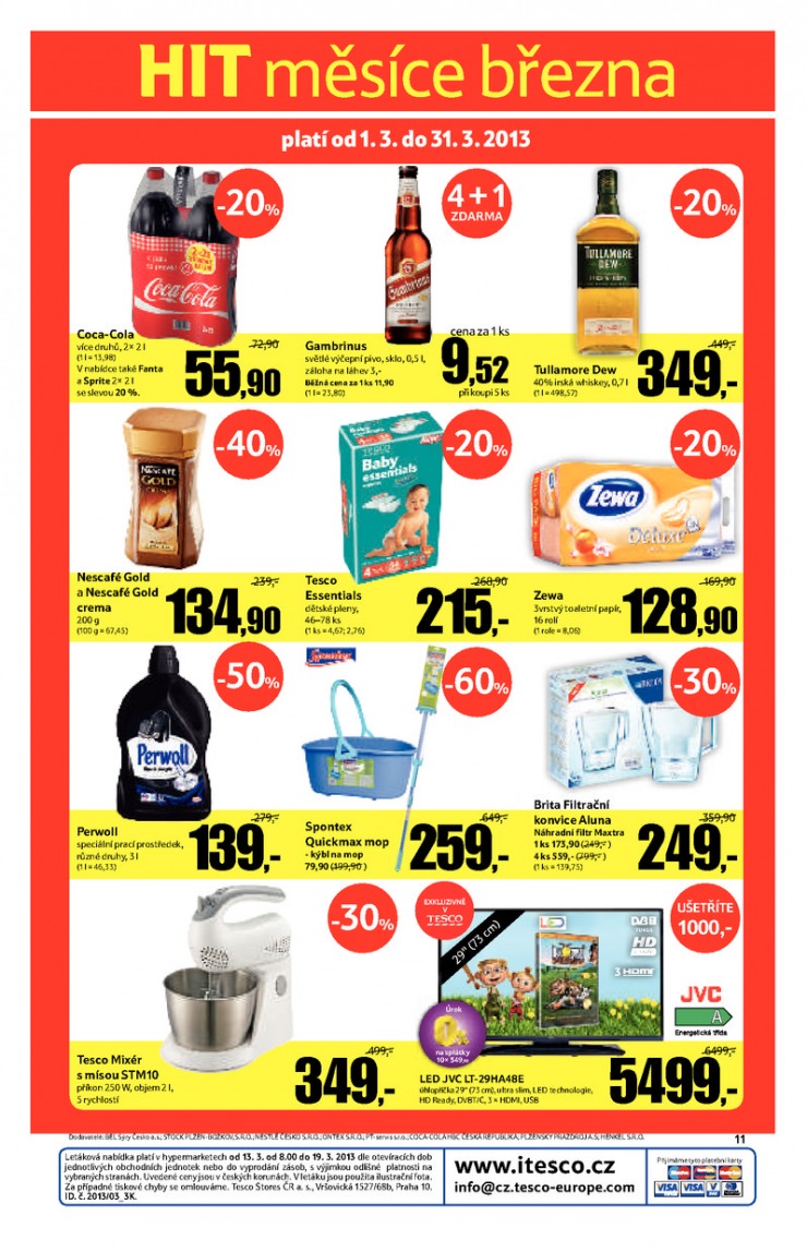 leták Tesco malé hypermarkety od 13.3.2013 strana 1 leták Tesco malé hypermarkety od 13.3.2013 strana 1