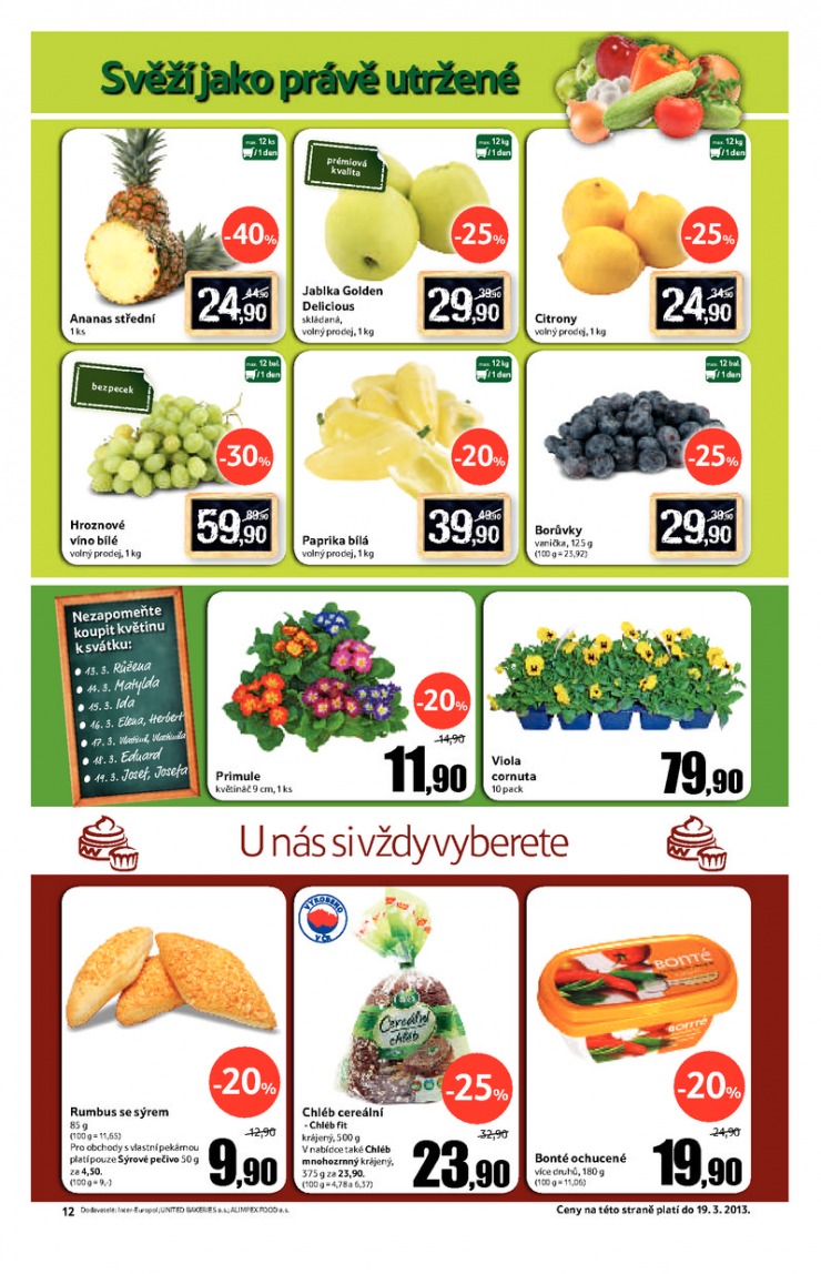 leták Tesco malé hypermarkety od 13.3.2013 strana 1 leták Tesco malé hypermarkety od 13.3.2013 strana 1