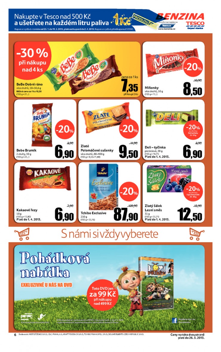 let�k Tesco supermarkety od 13.3.2013 strana 1