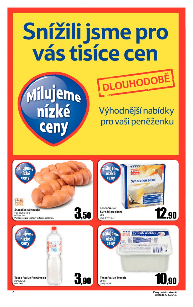leták Tesco velké hypermarkety od 13.3.2013 strana 1 leták Tesco velké hypermarkety od 13.3.2013 strana 1