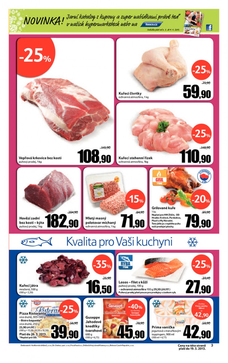 leták Tesco velké hypermarkety od 13.3.2013 strana 1 leták Tesco velké hypermarkety od 13.3.2013 strana 1