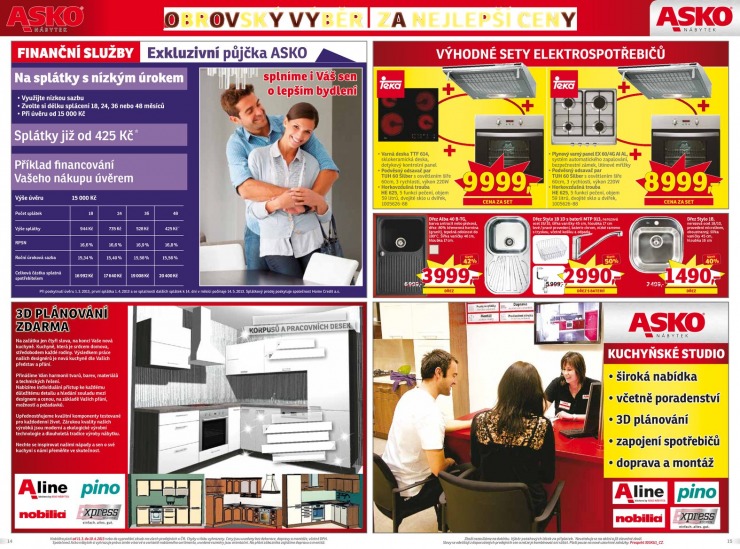 leták Asko nábytek kuchyně od 11.3.2013 strana 1 leták Asko nábytek kuchyně od 11.3.2013 strana 1