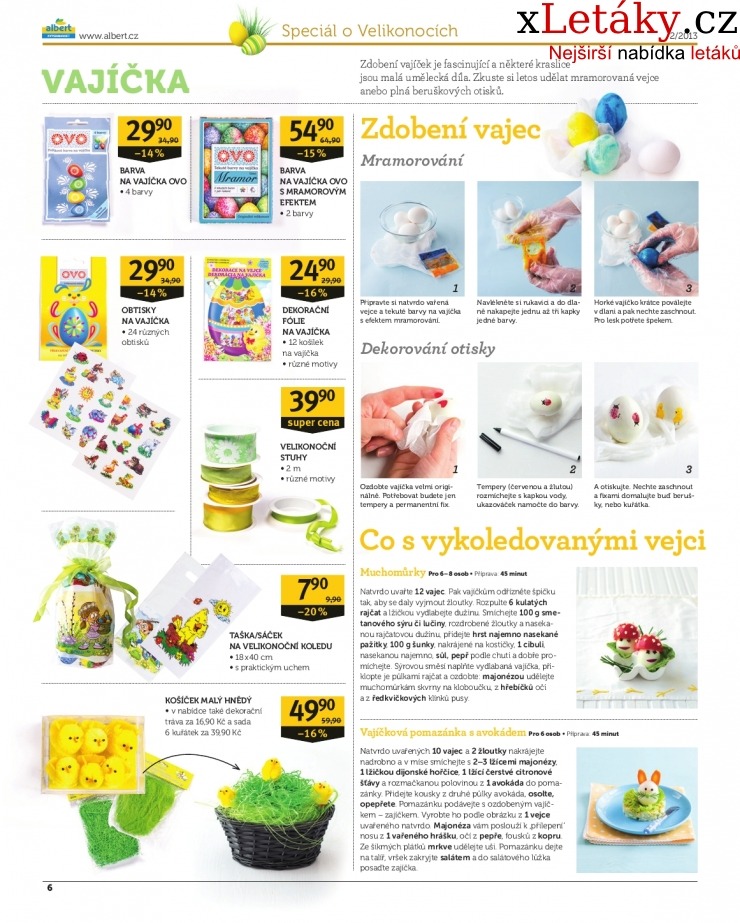 leták Albert Hypermarket - Velikonoce akční leták strana 1 leták Albert Hypermarket - Velikonoce akční leták strana 1
