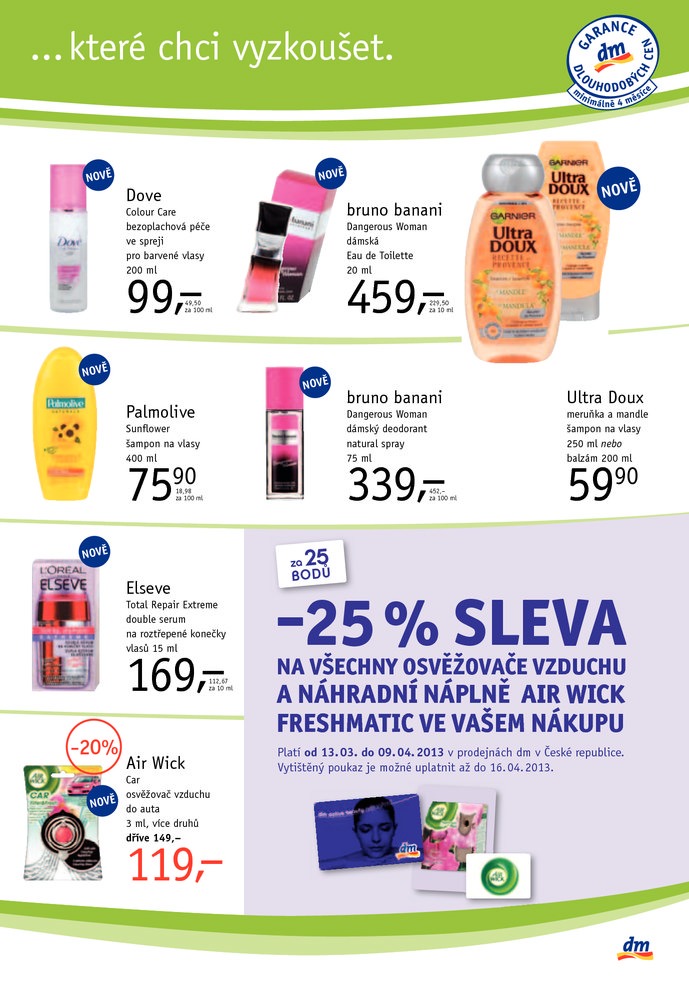 leták DM drogerie Journal 2.část od 13.3.2013 strana 1 leták DM drogerie Journal 2.část od 13.3.2013 strana 1