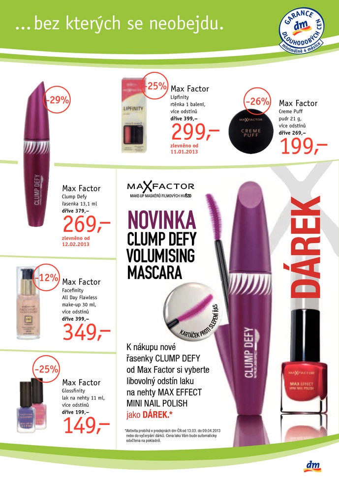 leták DM drogerie Journal od 13.3.2013 strana 1 leták DM drogerie Journal od 13.3.2013 strana 1