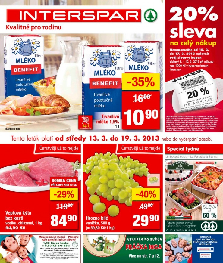 leták Interspar Akční nabídka od 13.3.2013 strana 1 leták Interspar Akční nabídka od 13.3.2013 strana 1