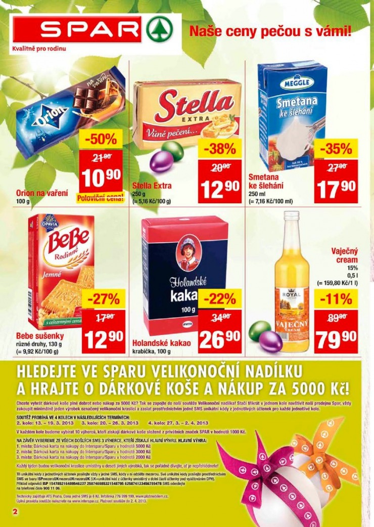 leták Interspar nabídka Spar od 13.3.2013 strana 1 leták Interspar nabídka Spar od 13.3.2013 strana 1
