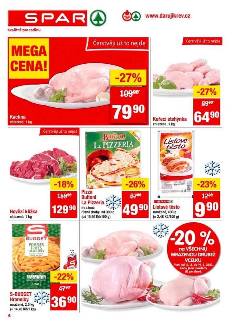 leták Interspar nabídka Spar od 13.3.2013 strana 1 leták Interspar nabídka Spar od 13.3.2013 strana 1