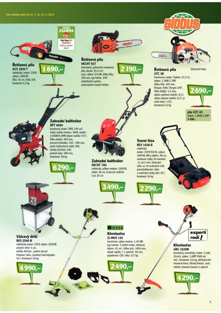 leták Globus Zahrada od 14.3.2013 strana 1 leták Globus Zahrada od 14.3.2013 strana 1