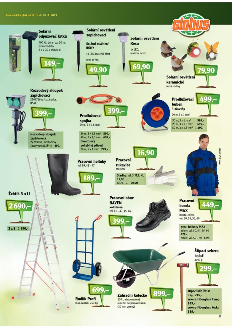 letk Globus Zahrada od 14.3.2013 strana 1
