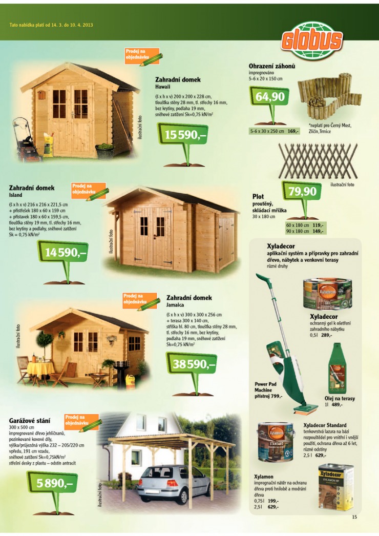 leták Globus Zahrada od 14.3.2013 strana 1 leták Globus Zahrada od 14.3.2013 strana 1