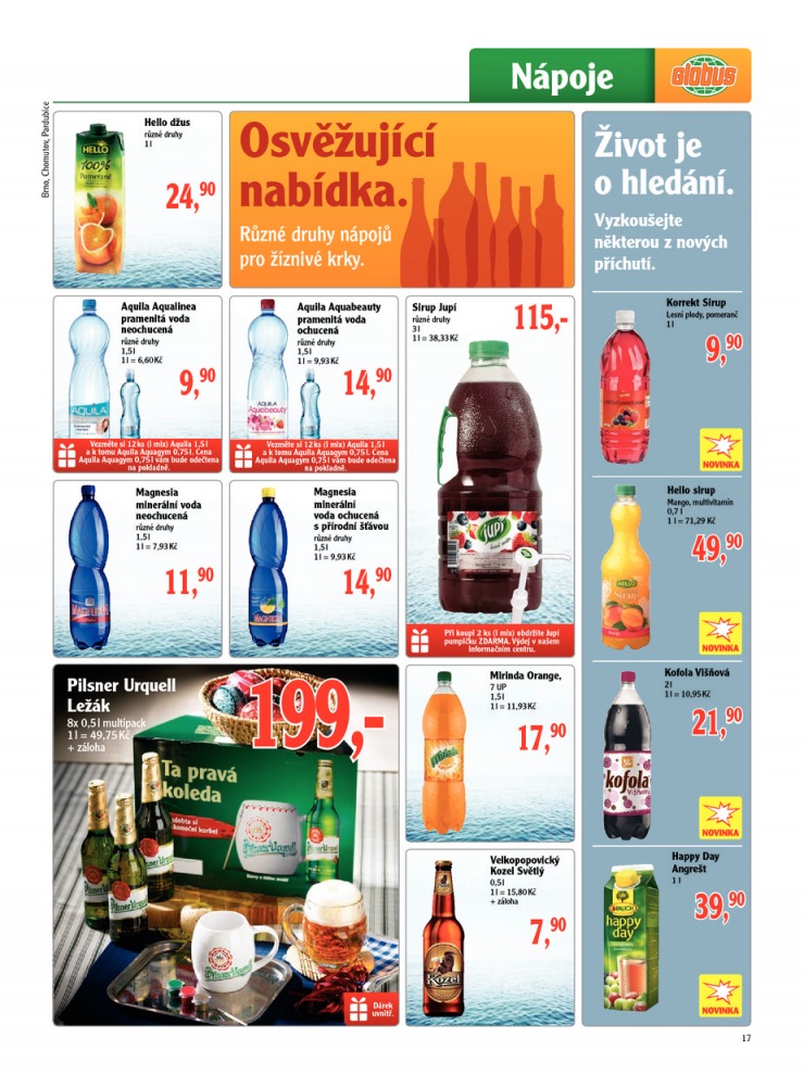 leták Globus Naše noviny od 14.3.2013 strana 1 leták Globus Naše noviny od 14.3.2013 strana 1