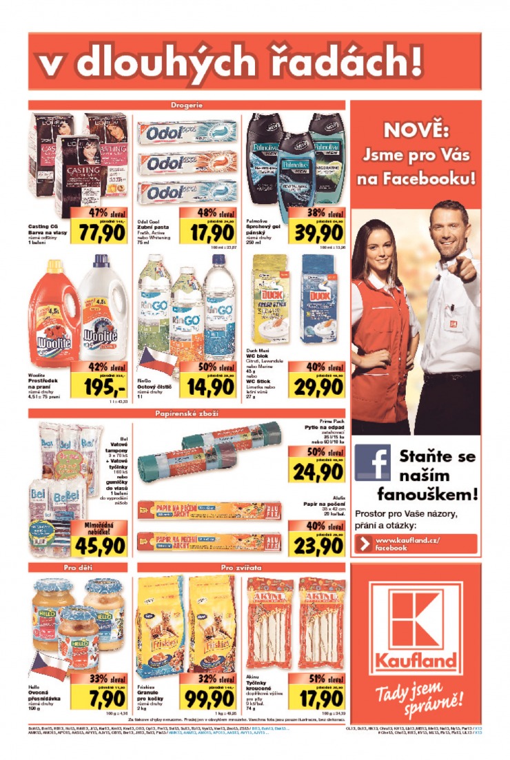 leták Kaufland Aktuální nabídka od 14.3.2013 strana 1 leták Kaufland Aktuální nabídka od 14.3.2013 strana 1