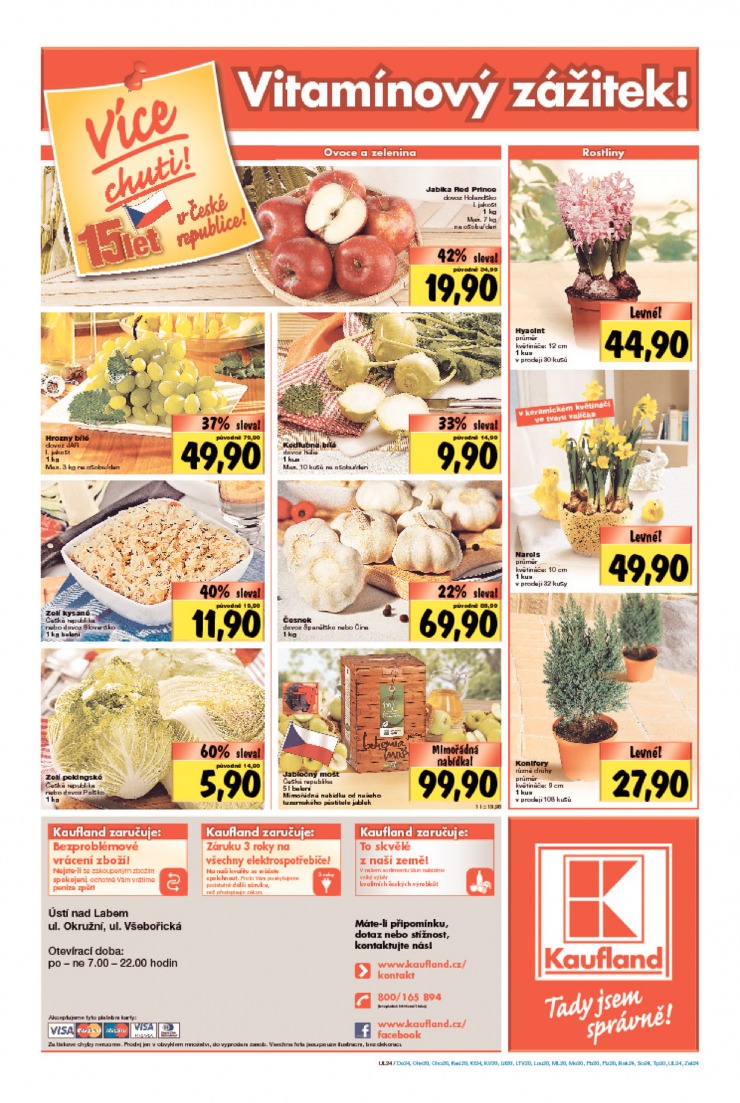 letk Kaufland Aktuln nabdka od 14.3.2013 strana 1