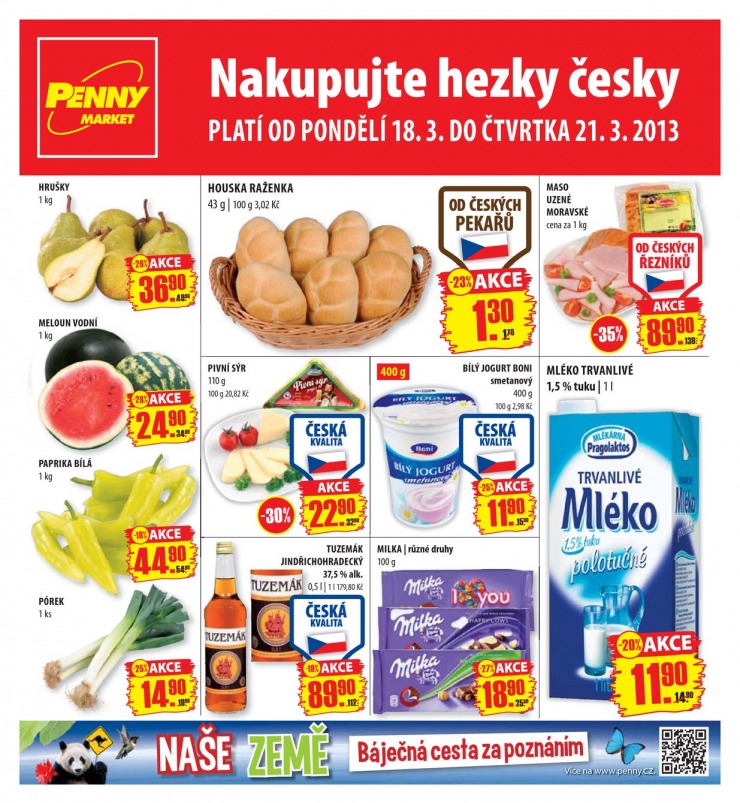 letk Penny Aktuln nabdka od 18.3.2013 strana 1