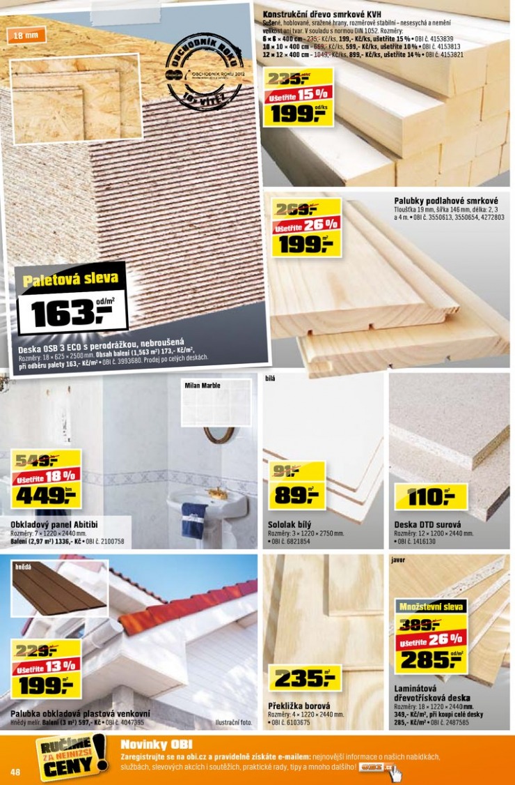 leták OBI Aktuální leták od 14.3.2013 strana 1 leták OBI Aktuální leták od 14.3.2013 strana 1