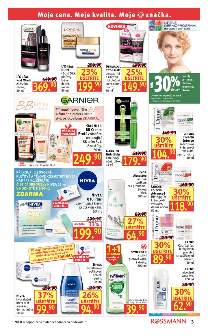 leták Rossmann Leták od 18.3.2013 strana 1 leták Rossmann Leták od 18.3.2013 strana 1