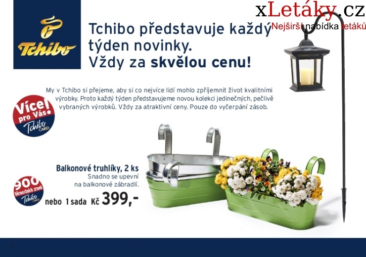 leták Tchibo leták strana 1 leták Tchibo leták strana 1
