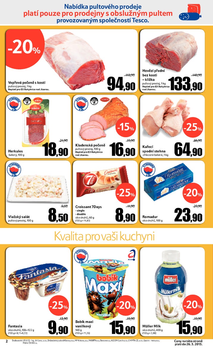 leták Tesco Expres obchody od 20.3.2013 strana 1 leták Tesco Expres obchody od 20.3.2013 strana 1