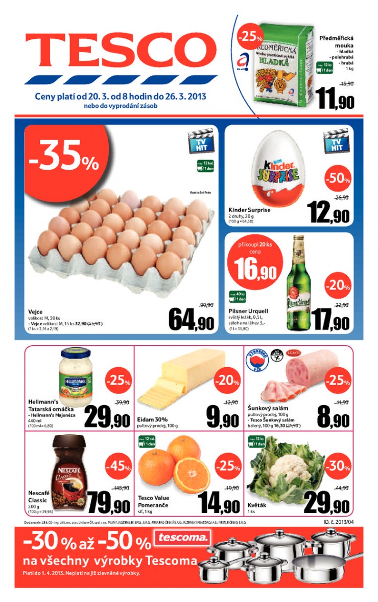 letk Tesco velk hypermarkety od 20.3.2013 strana 1