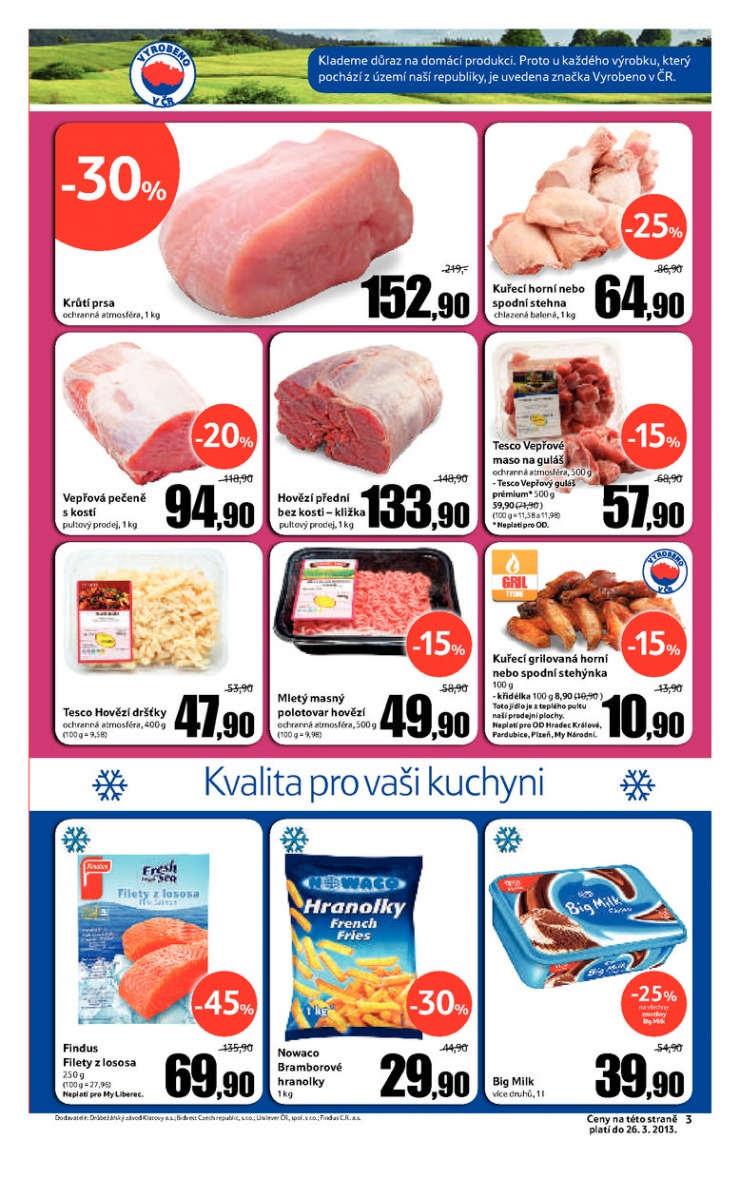 leták Tesco velké hypermarkety od 20.3.2013 strana 1 leták Tesco velké hypermarkety od 20.3.2013 strana 1