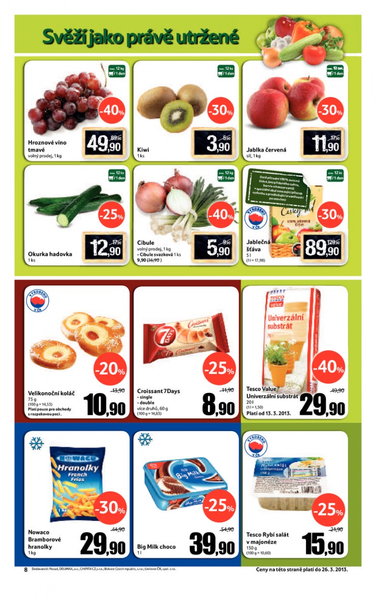 leták Tesco supermarkety od 20.3.2013 strana 1 leták Tesco supermarkety od 20.3.2013 strana 1