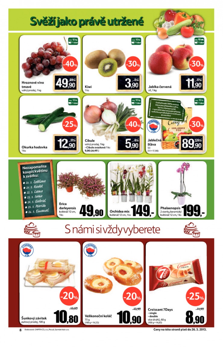 leták Tesco malé hypermarkety od 20.3.2013 strana 1 leták Tesco malé hypermarkety od 20.3.2013 strana 1