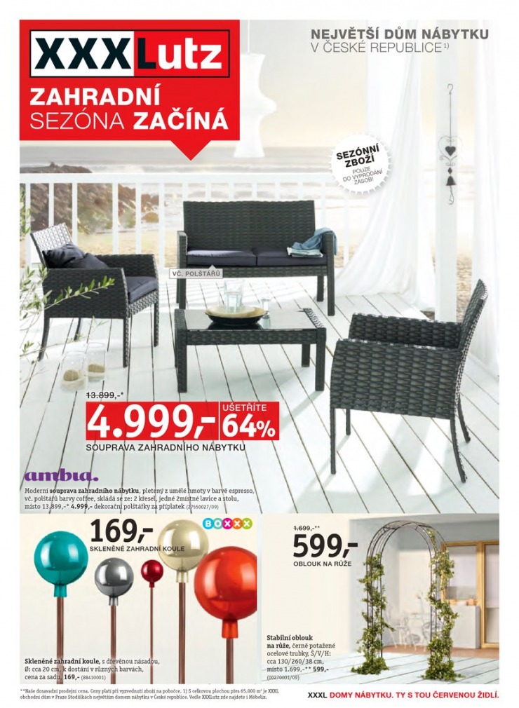 letk XXXLutz Zahradn katalog od 18.3.2013 strana 1