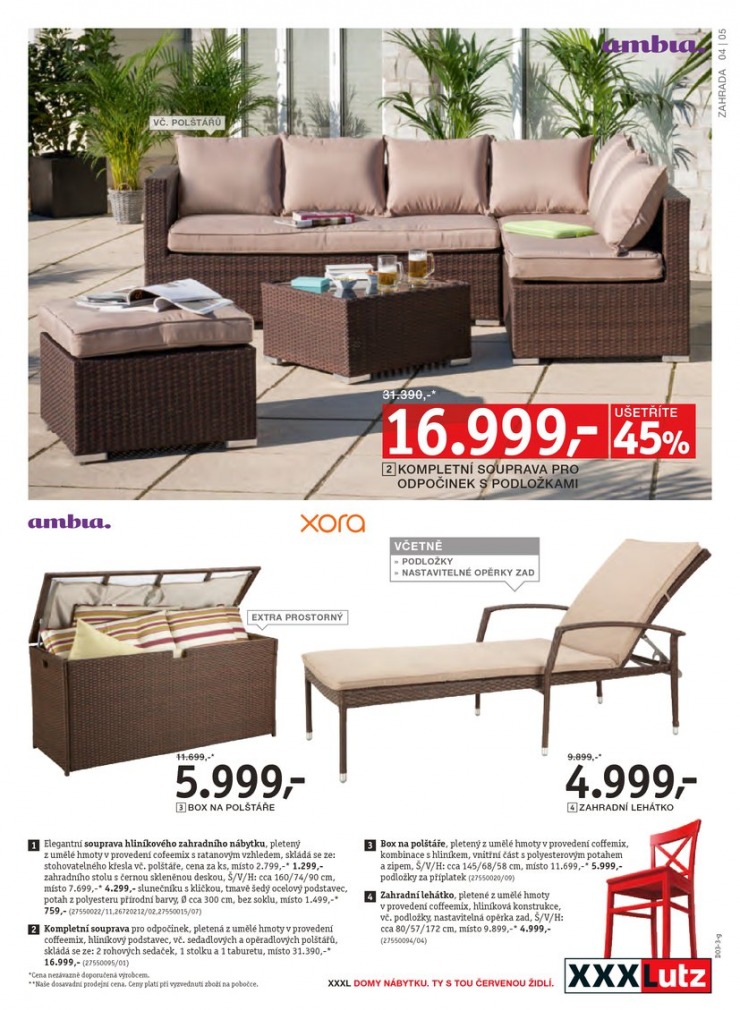 let�k XXXLutz Zahradn� katalog od 18.3.2013 strana 1