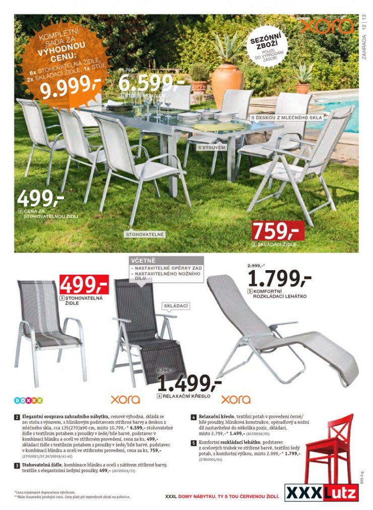 let�k XXXLutz Zahradn� katalog od 18.3.2013 strana 1