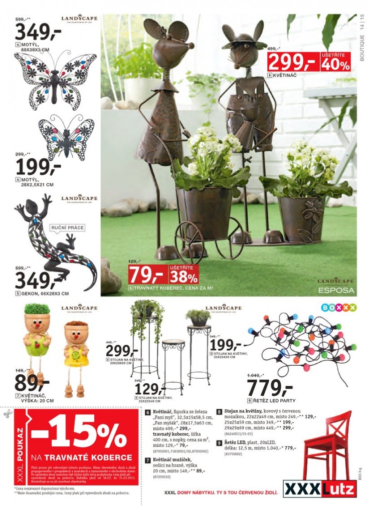 let�k XXXLutz Zahradn� katalog od 18.3.2013 strana 1
